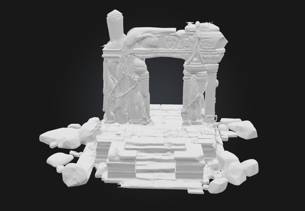 Ancient Ruins Echoes of a Forgotten Civilization 3D model_6
