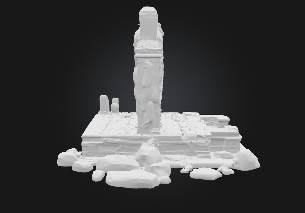 Ancient Ruins Echoes of a Forgotten Civilization 3D model_7