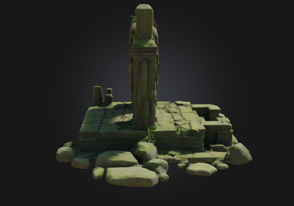 Ancient Ruins Echoes of a Forgotten Civilization 3D model_5