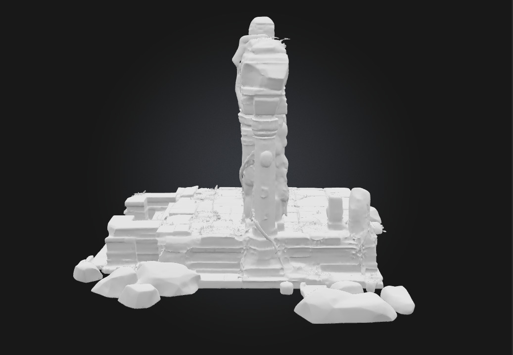 Ancient Ruins Echoes of a Forgotten Civilization 3D model_9