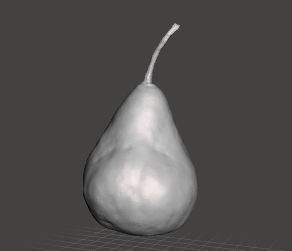 Pear - laser scanned - 3d model 3D model