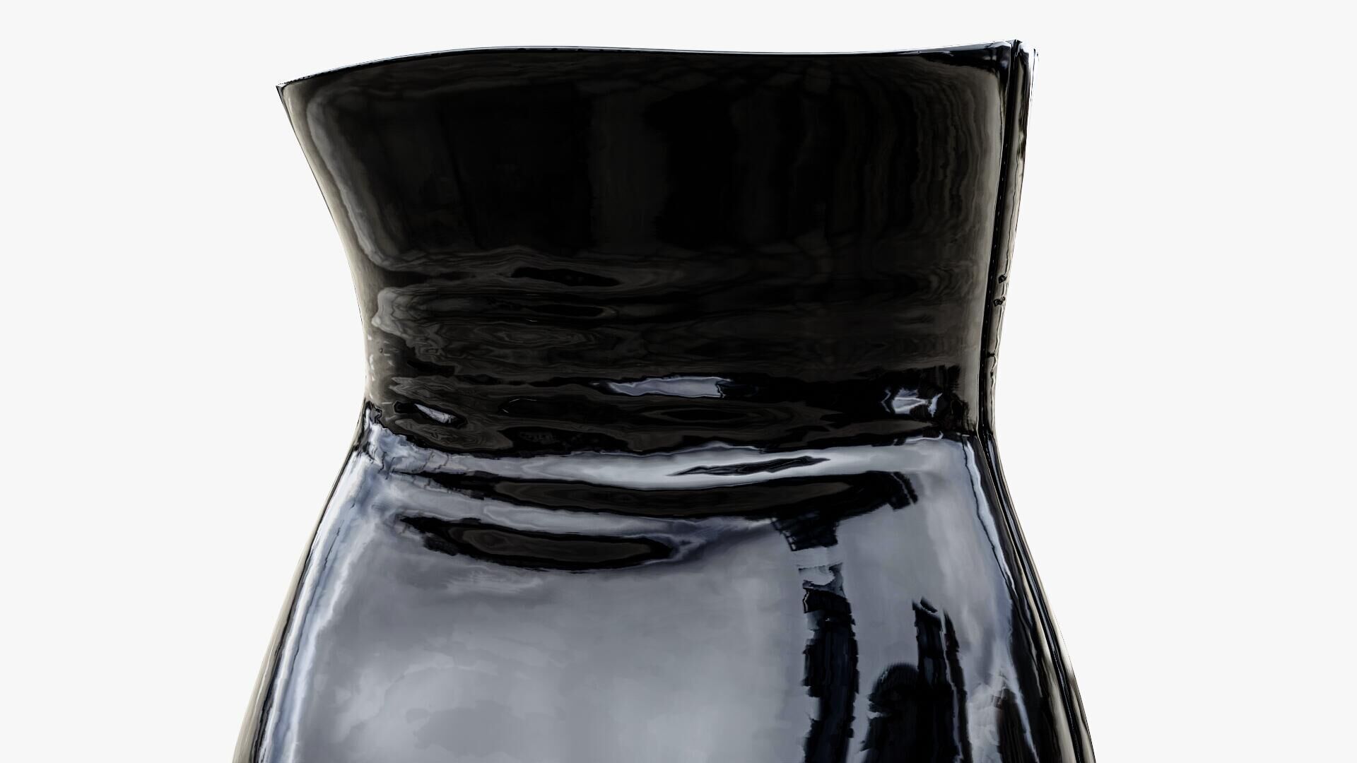 Latex Corset Low-poly 3D model_10