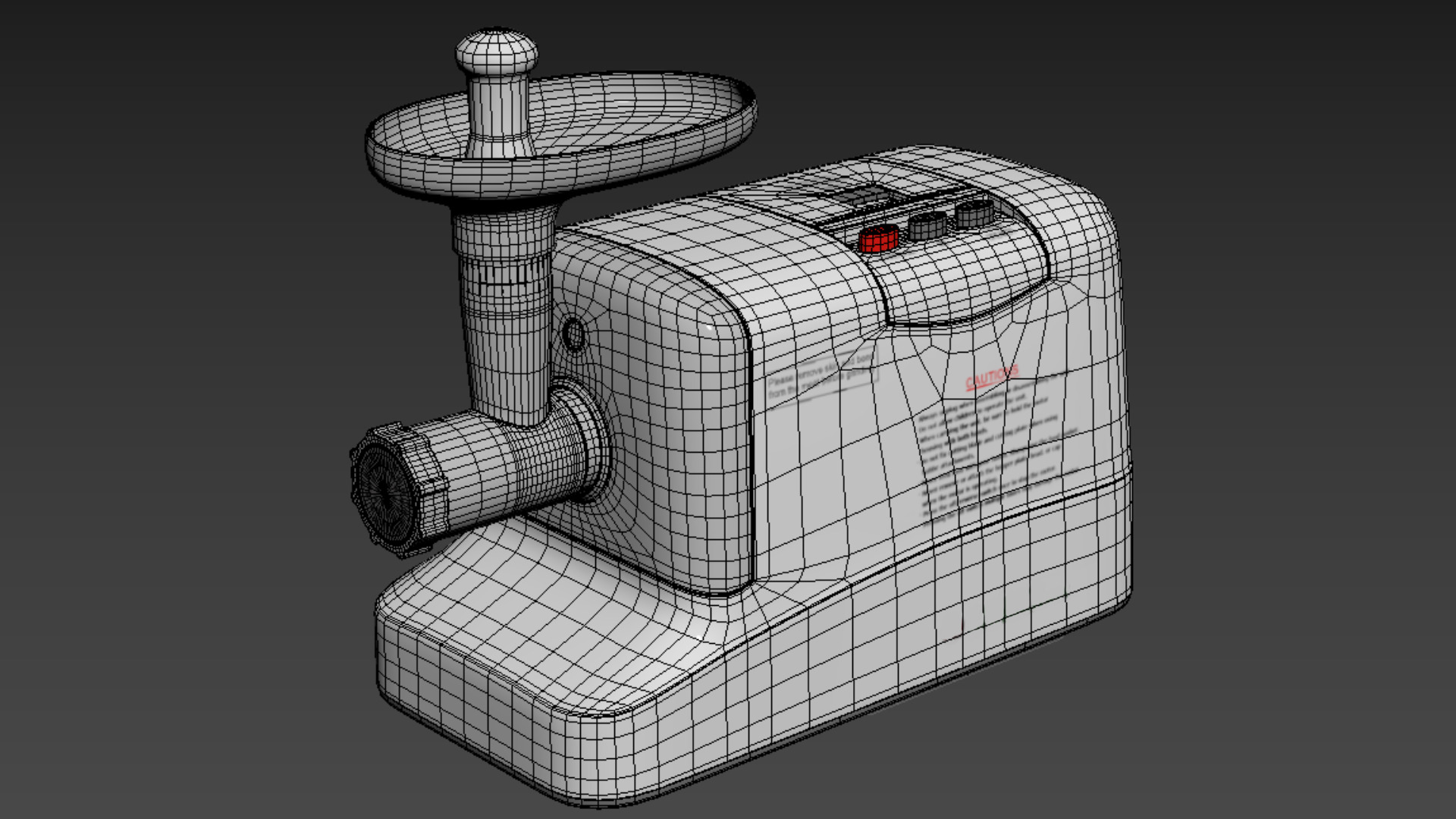 Grinder 3D model_4