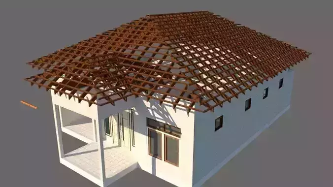 house minimalis 9mx12m