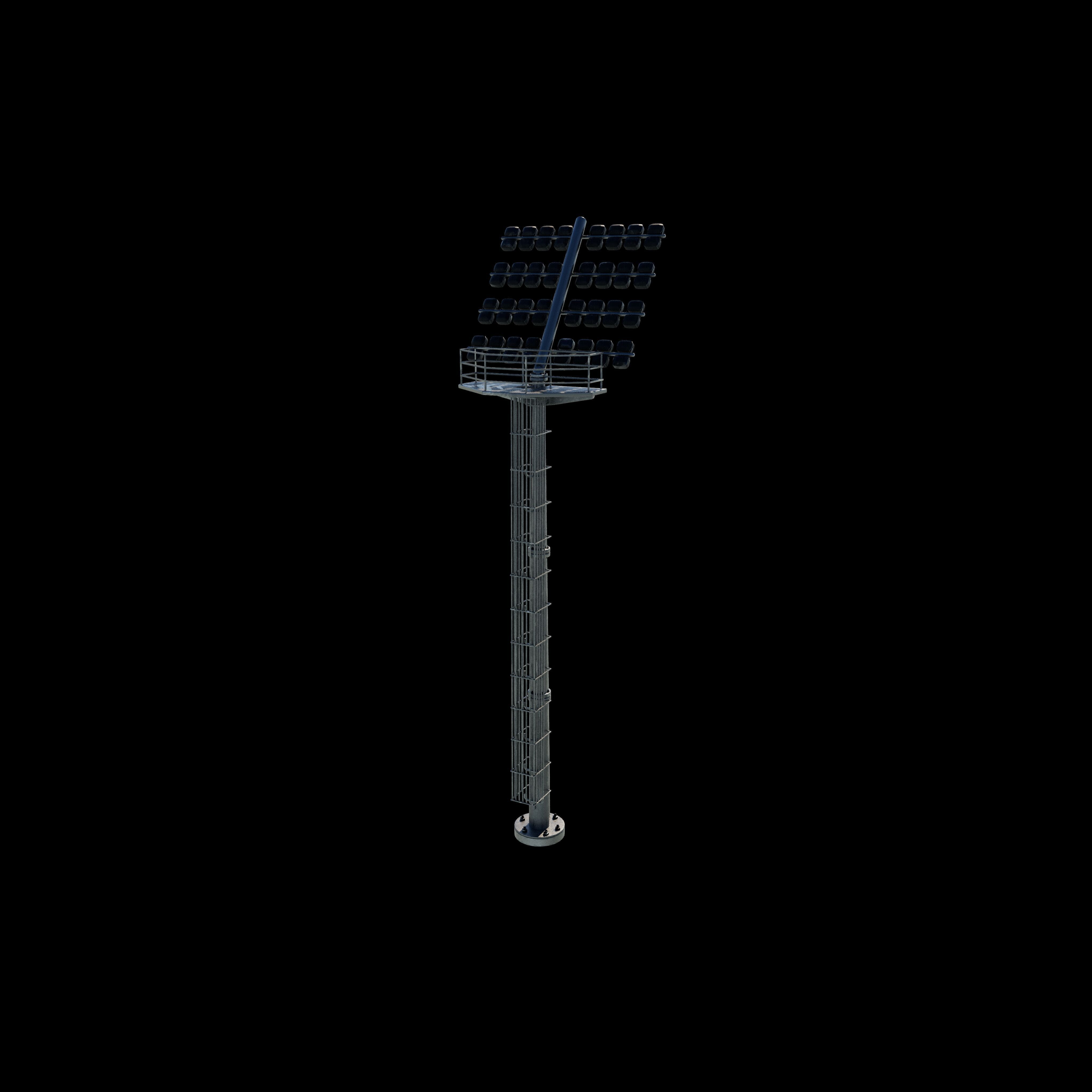 Max Stadium Lights 3D model_6