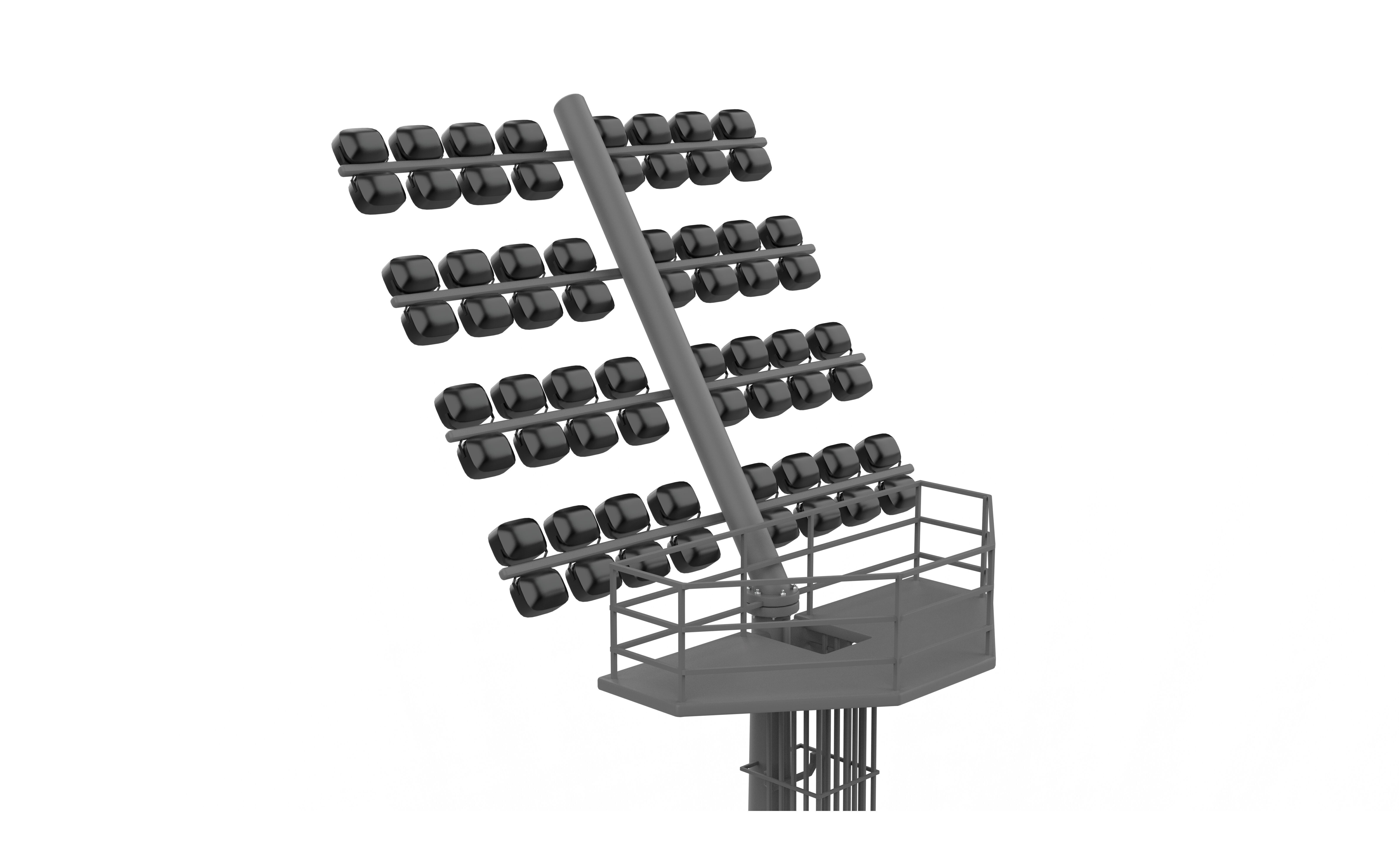 Max Stadium Lights 3D model_13