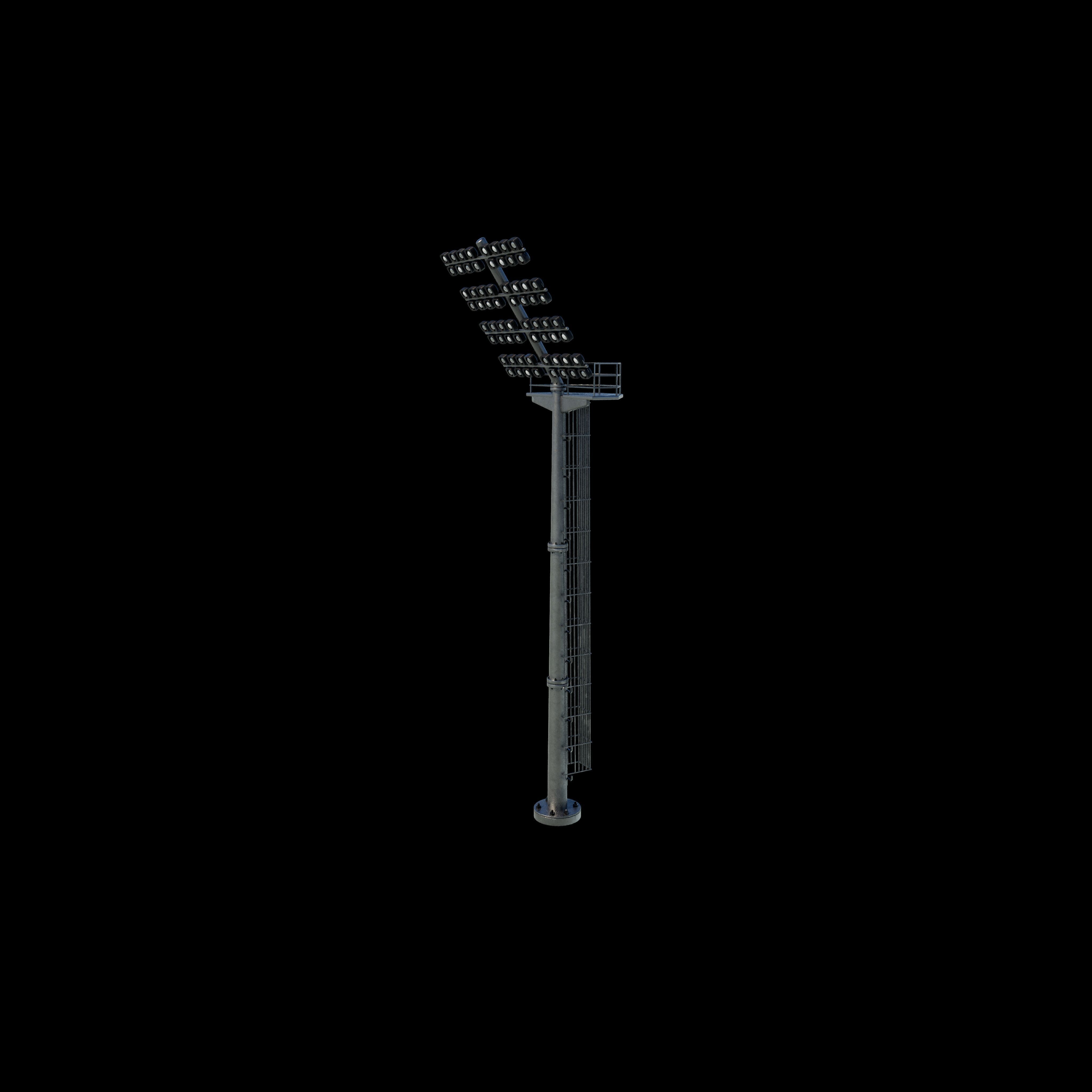 Max Stadium Lights 3D model_12