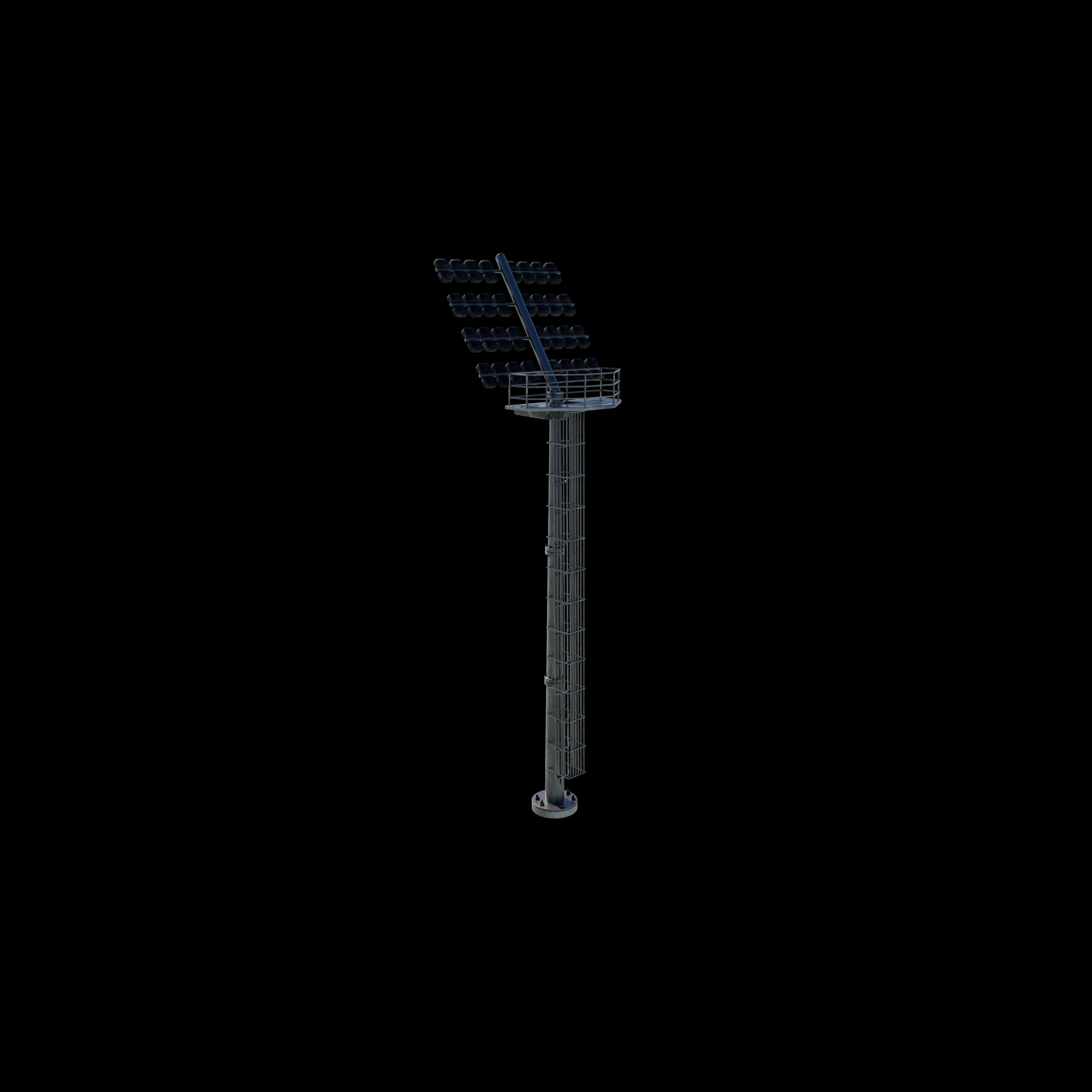 Max Stadium Lights 3D model_3