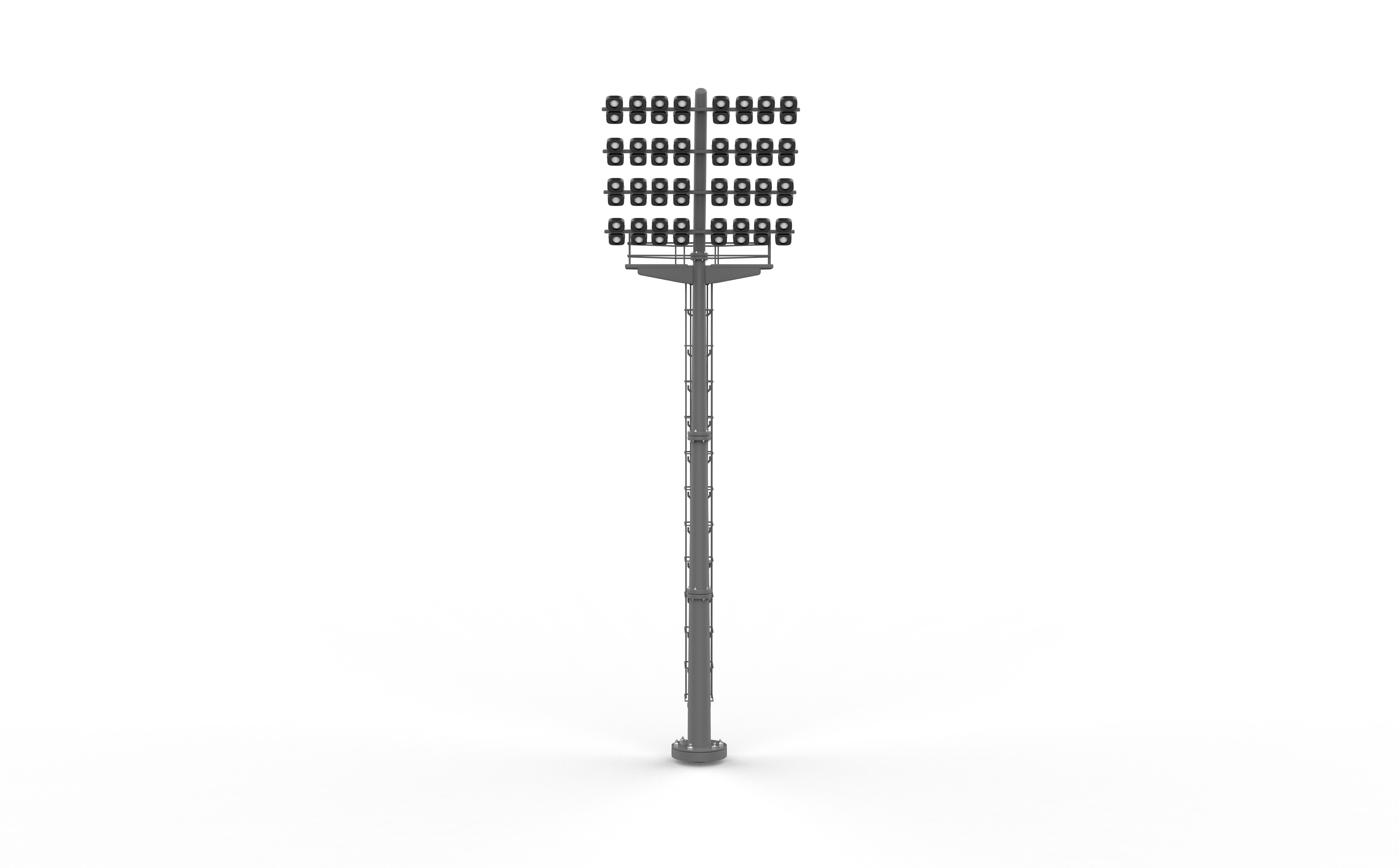 Max Stadium Lights 3D model_15
