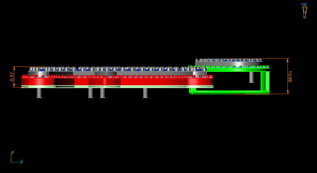 J Initial-Letter Pendant with Heart Bail 3D print model_3