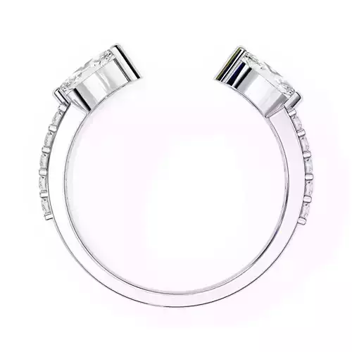 OVAL DIAMOND RING -CAD-237