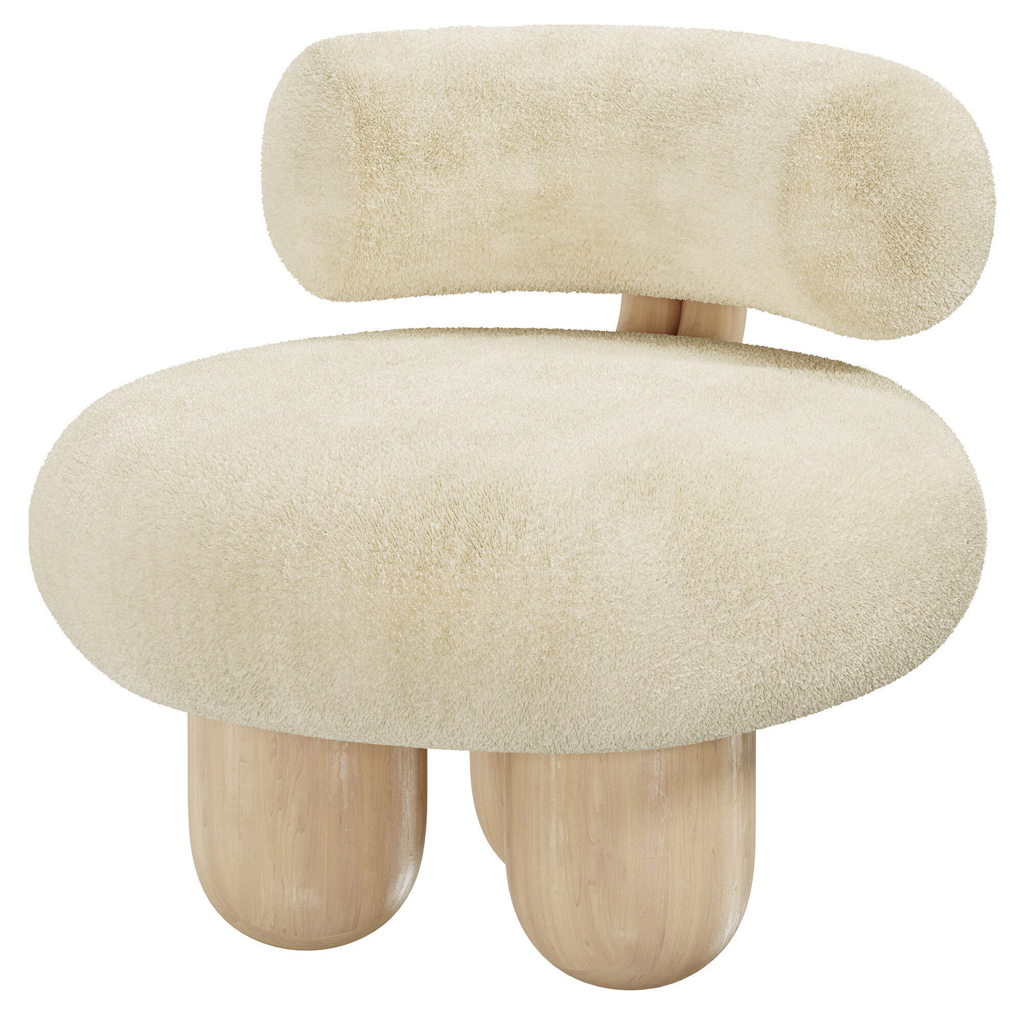 Bling bling chair 3D model_1