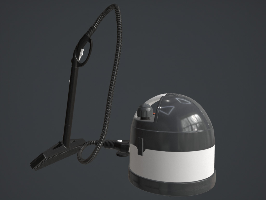 Vacuum cleaner 3D model_4