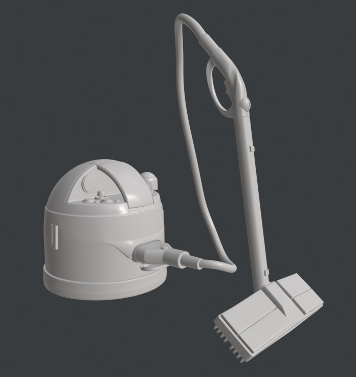 Vacuum cleaner 3D model_9