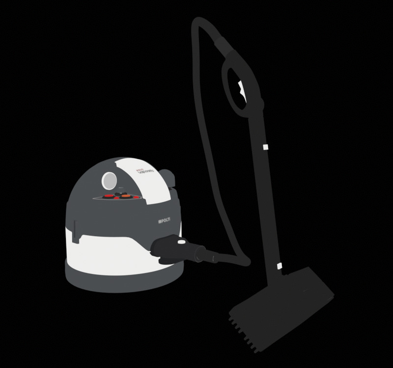Vacuum cleaner 3D model_7