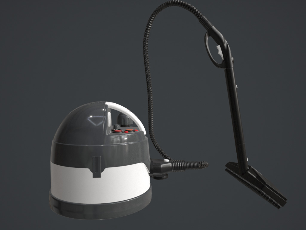 Vacuum cleaner 3D model_2