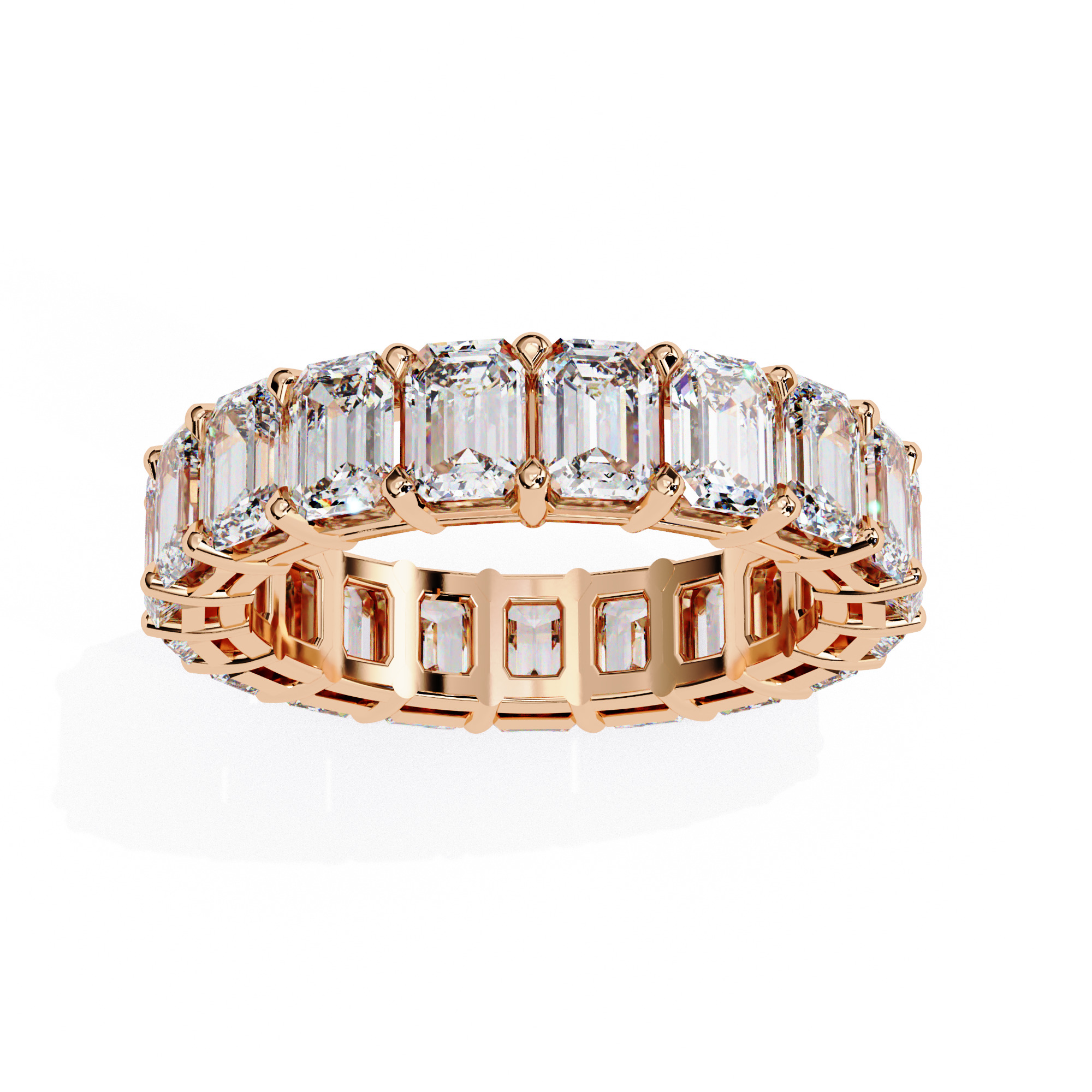 RADIANT DIAMOND RING -CAD-231 3D model_12