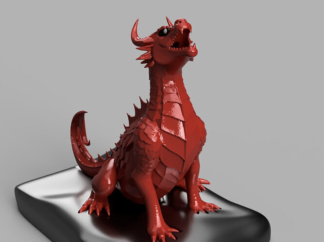 Dragon Humidifier 3D print model