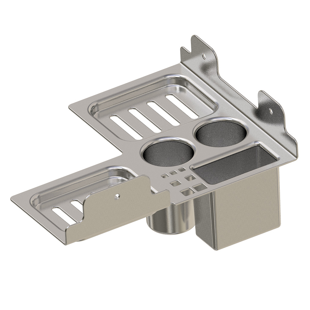 Stylish Bath Accessories Holder 3D print model_1