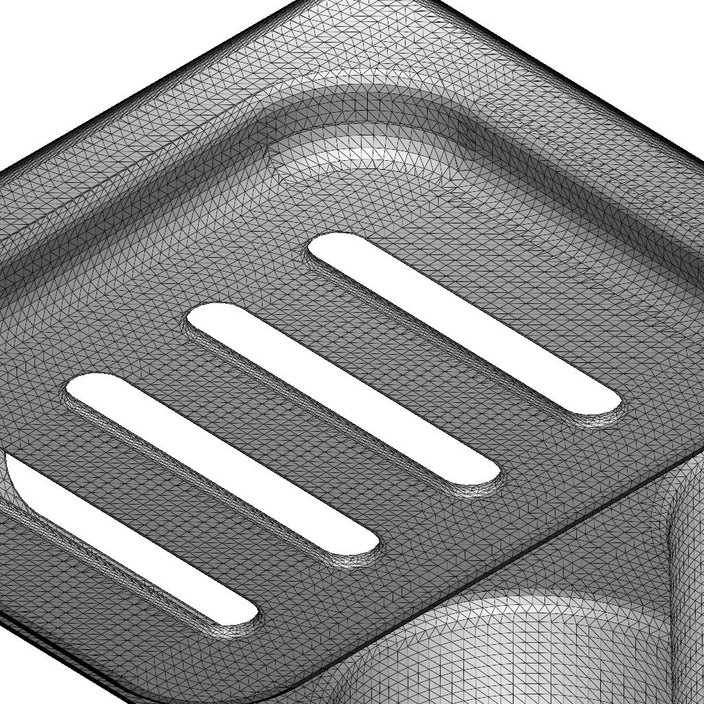 Stylish Bath Accessories Holder 3D print model_9