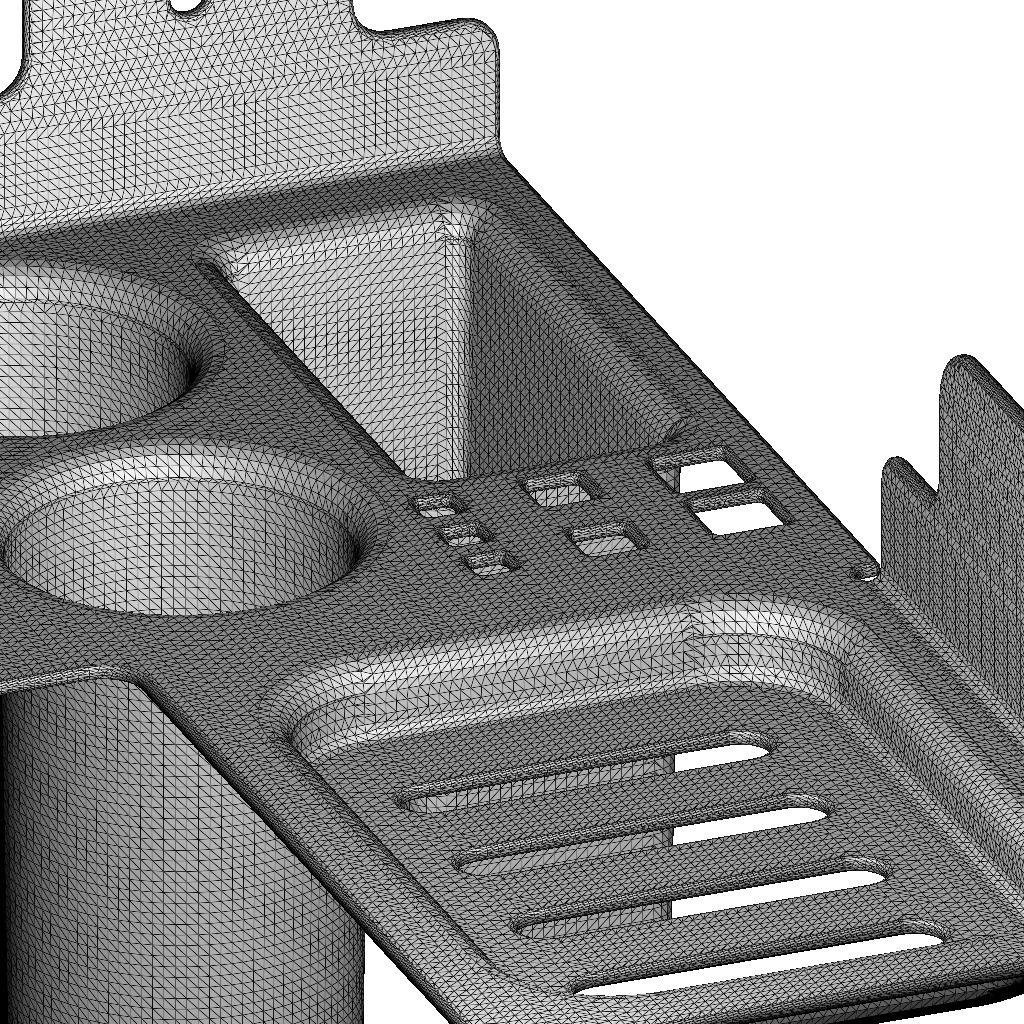 Stylish Bath Accessories Holder 3D print model_8