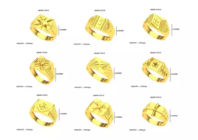 Gents Rings-check Decpription