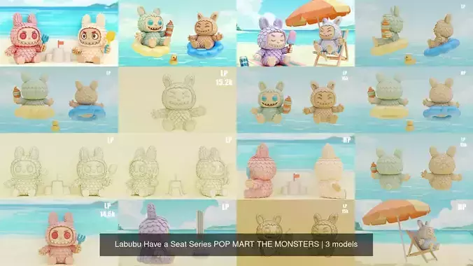 Labubu Have a Seat Series POP MART THE MONSTERS