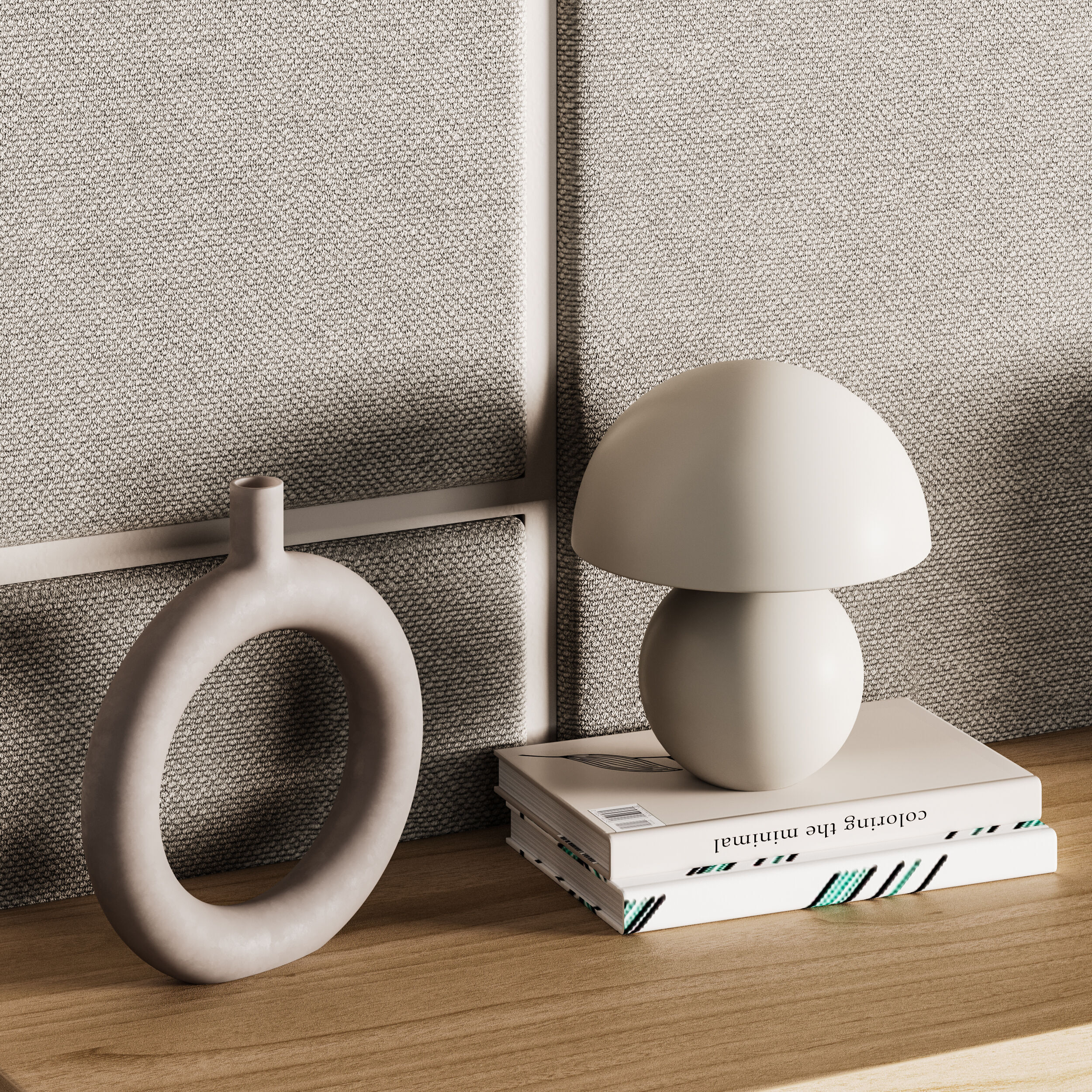 Modern TV Wall 031 3D model_10