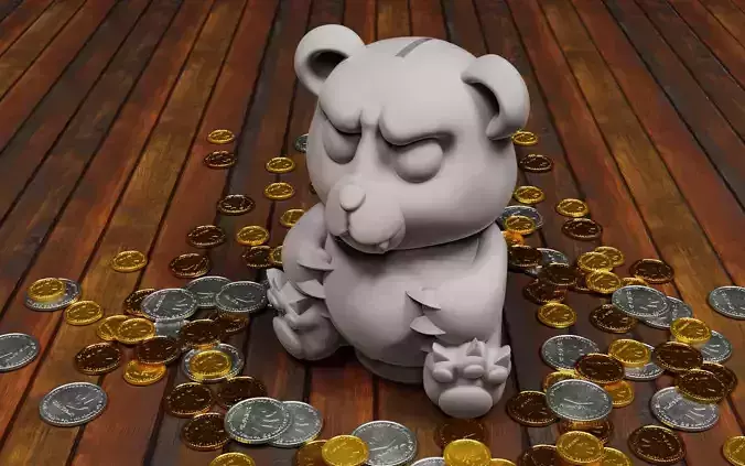 Killer Teddy money box