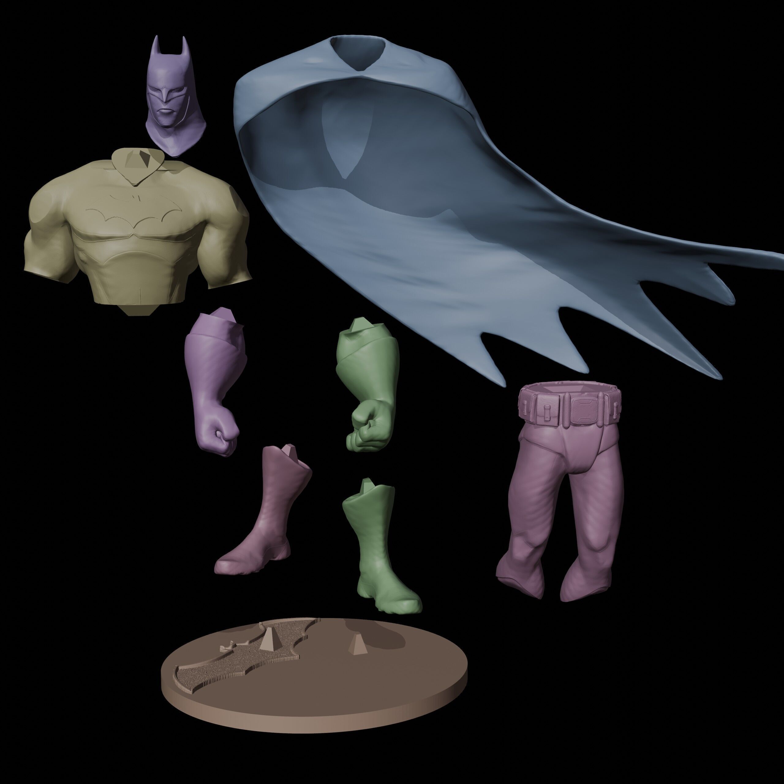 Batman 3D print model_12