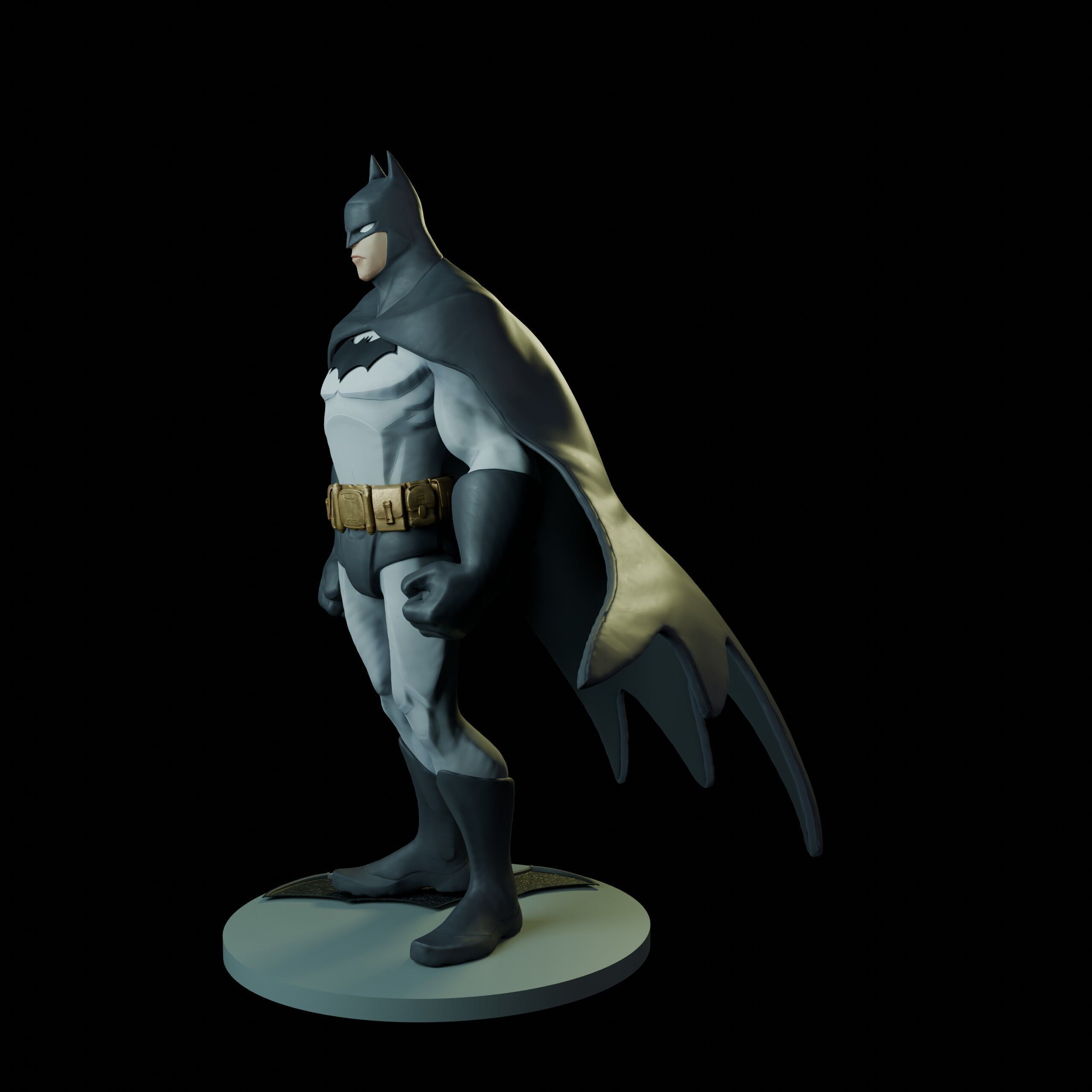 Batman 3D print model_2