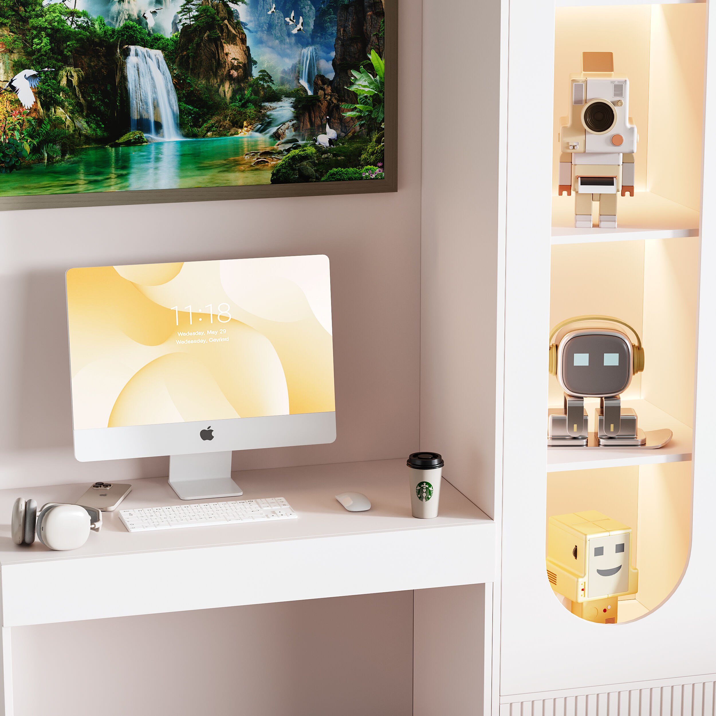 Modern Workplace 111 3D model_5