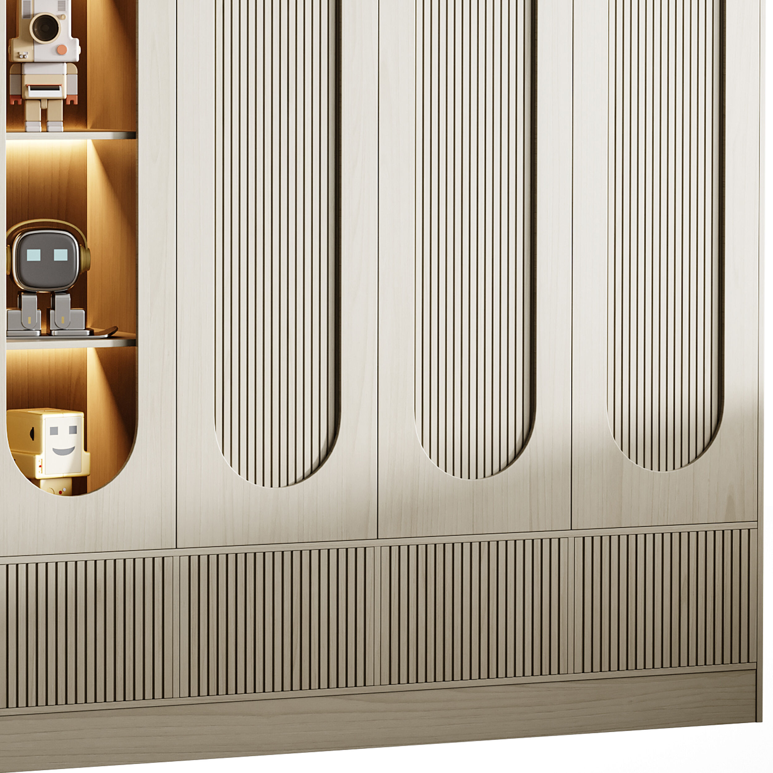 Modern Workplace 111 3D model_7