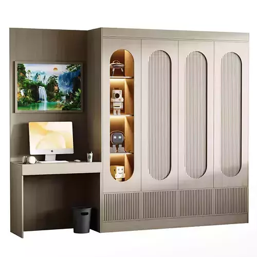 Modern Workplace 111 3D model Modern Workplace 111 3D model