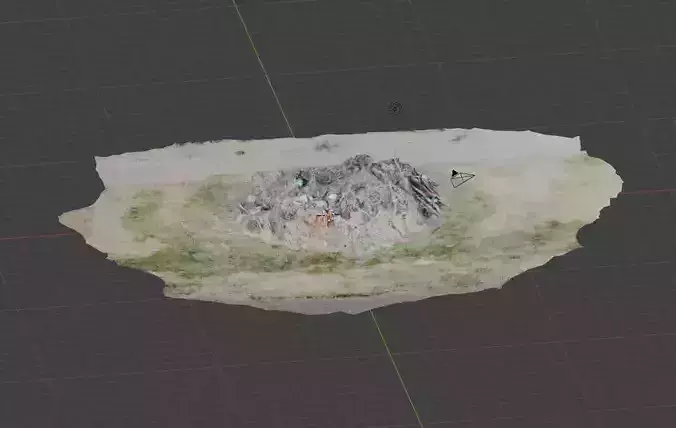 Realistic Pile of Junk OBJ FBX STL  Textures