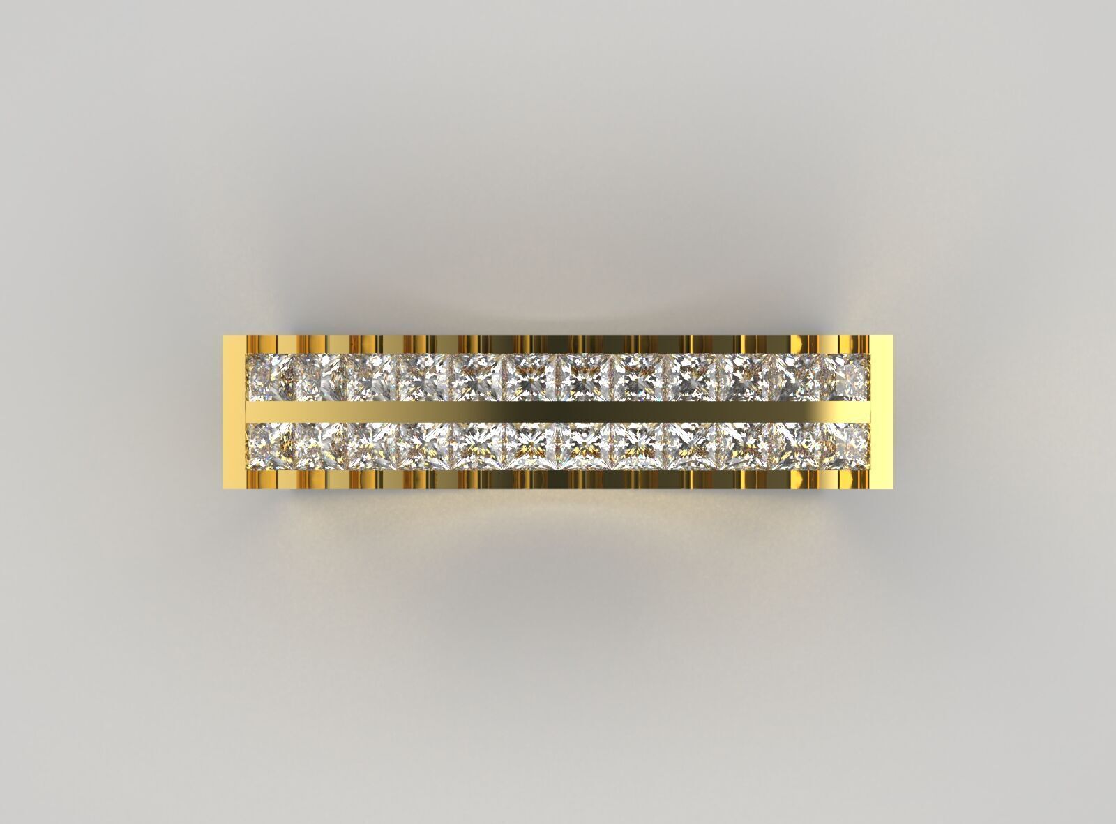 gemstone ring jr00146 3D print model_15