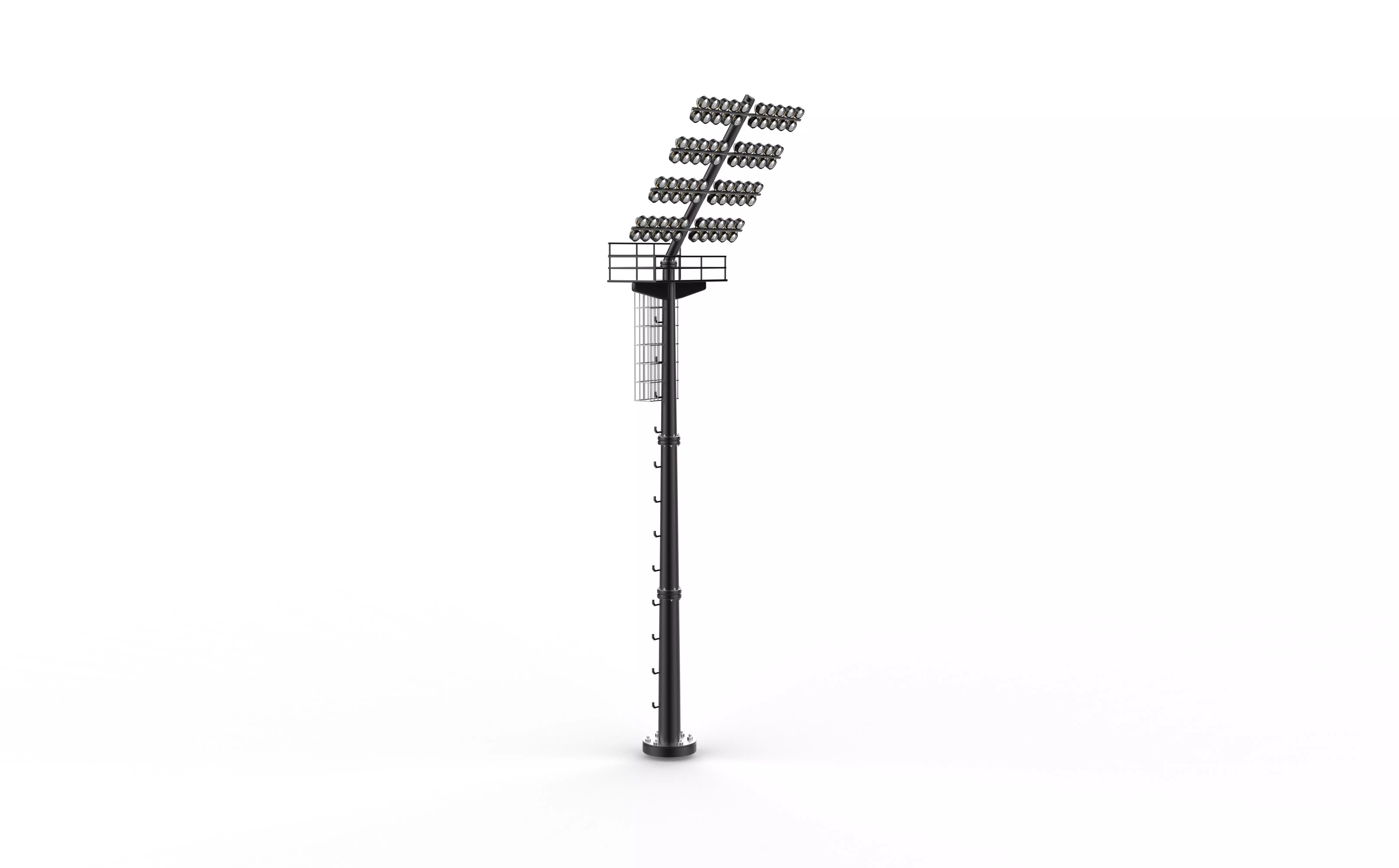 Stadium Light Tower  3D model_0