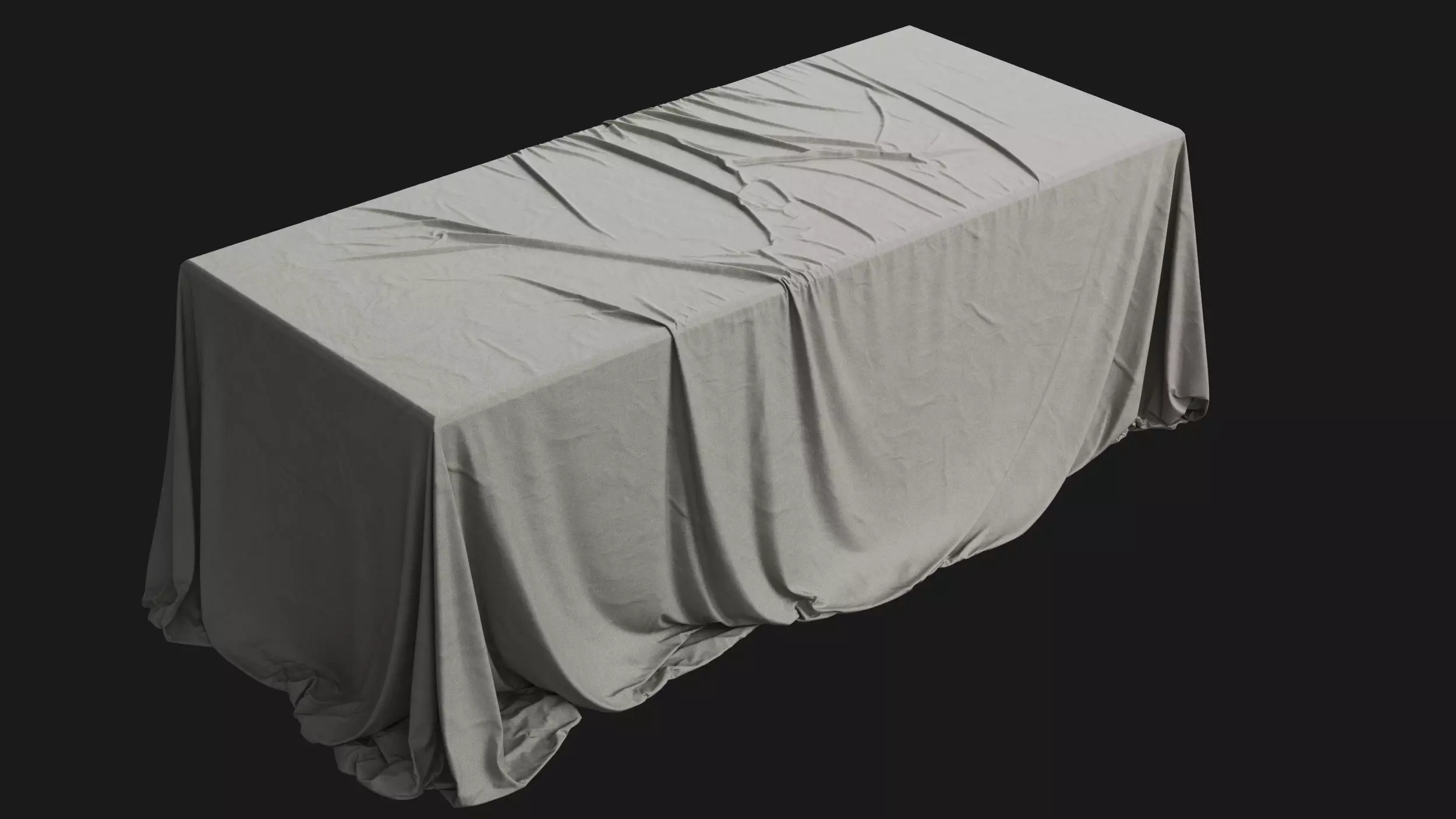 Covered Table 02 3D model_0