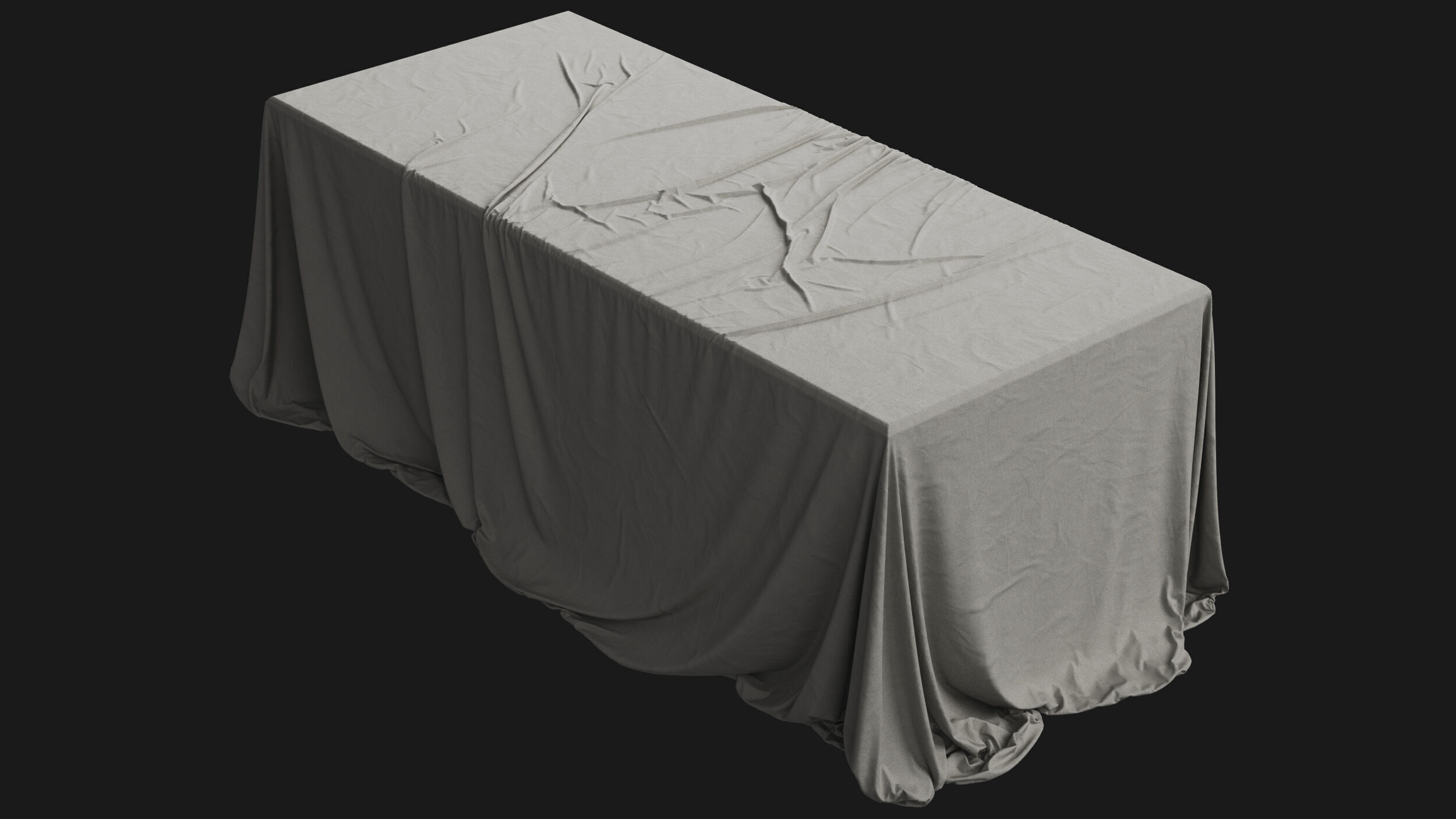 Covered Table 02 3D model_1