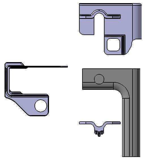 XIAOMI MI ELECTRIC SCOOTER PRO M365- DISPLAY PROTECTOR 3D print model_4