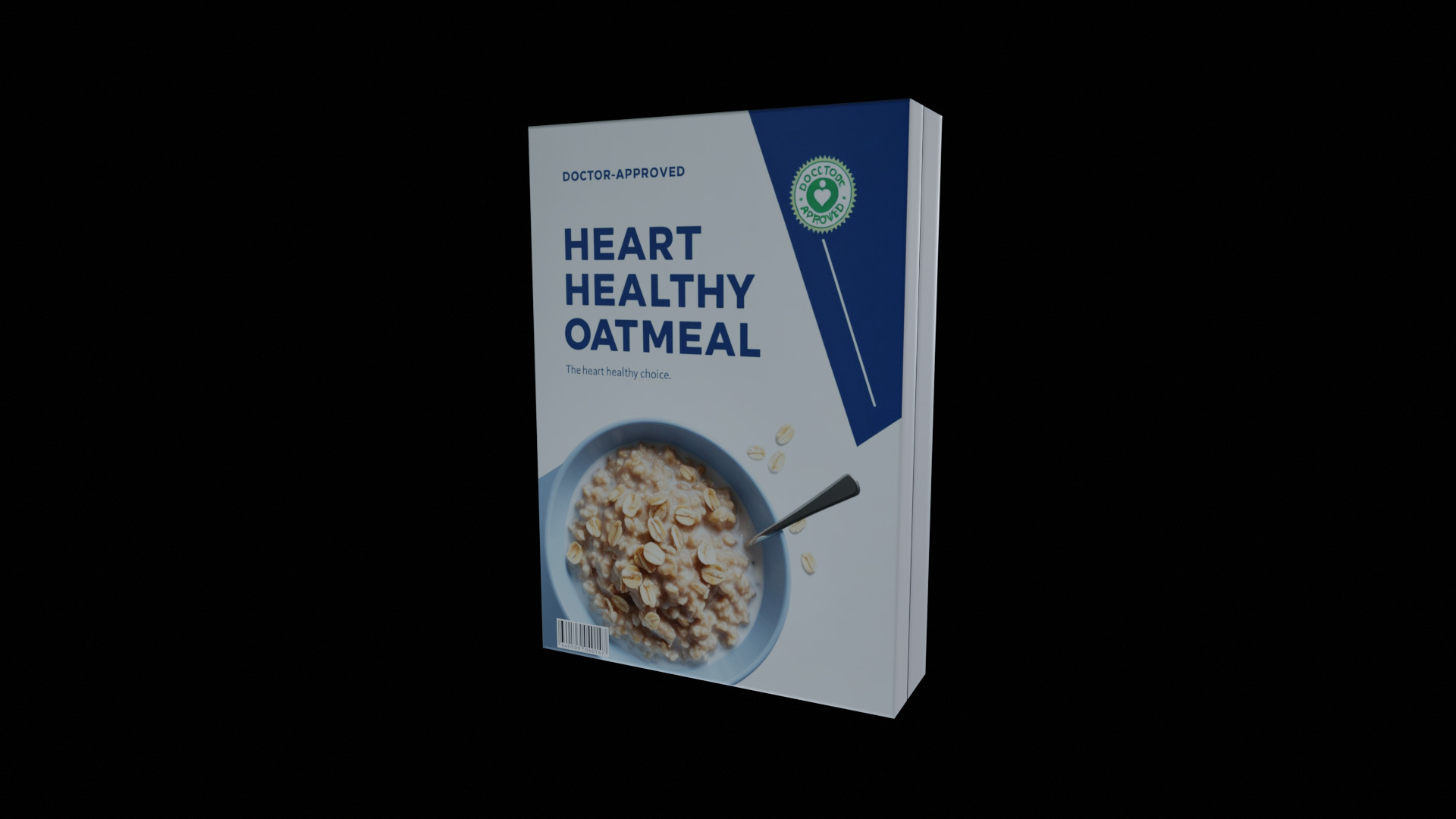 Dry breakfast and cereal-Instant Oatmeal-GAME READY PBR Low-poly 3D model_10