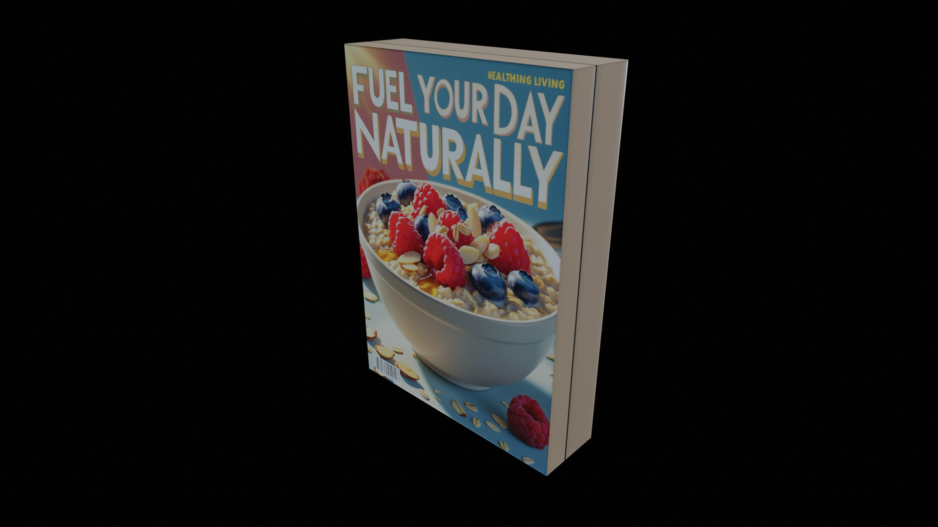 Dry breakfast and cereal-Instant Oatmeal-GAME READY PBR Low-poly 3D model_7