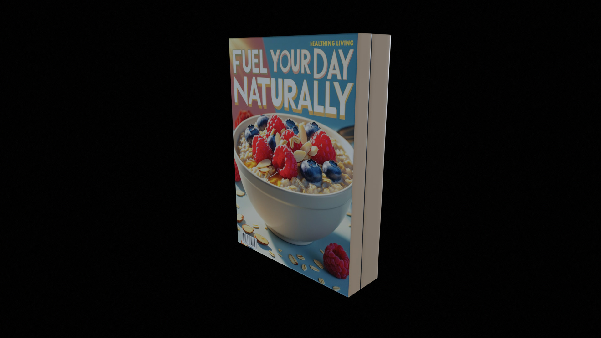 Dry breakfast and cereal-Instant Oatmeal-GAME READY PBR Low-poly 3D model_9