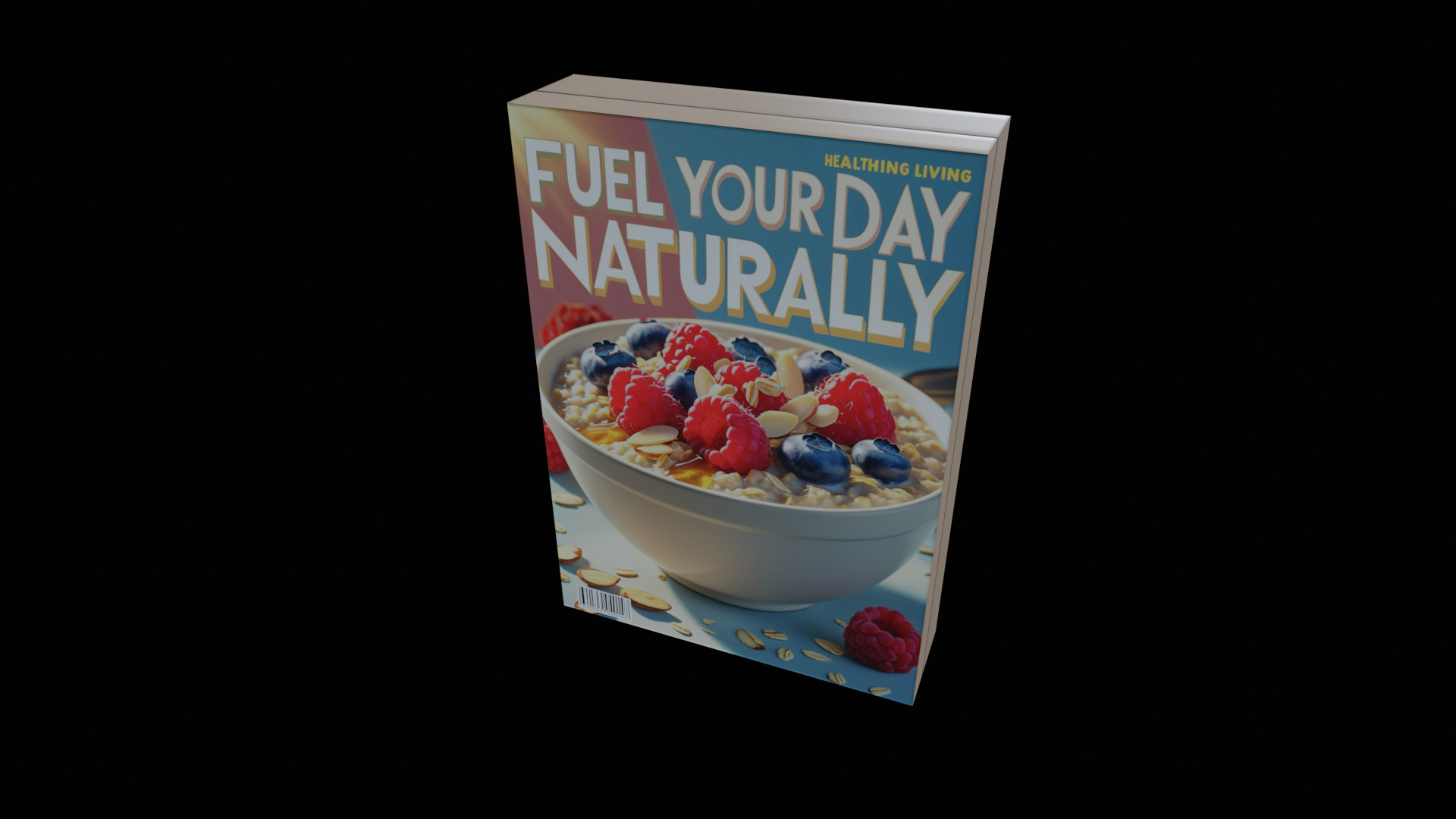 Dry breakfast and cereal-Instant Oatmeal-GAME READY PBR Low-poly 3D model_6