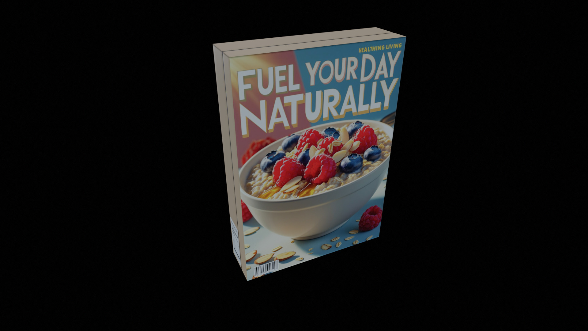 Dry breakfast and cereal-Instant Oatmeal-GAME READY PBR Low-poly 3D model_3
