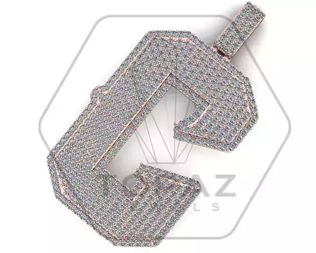 C Initial-Letter Pendant