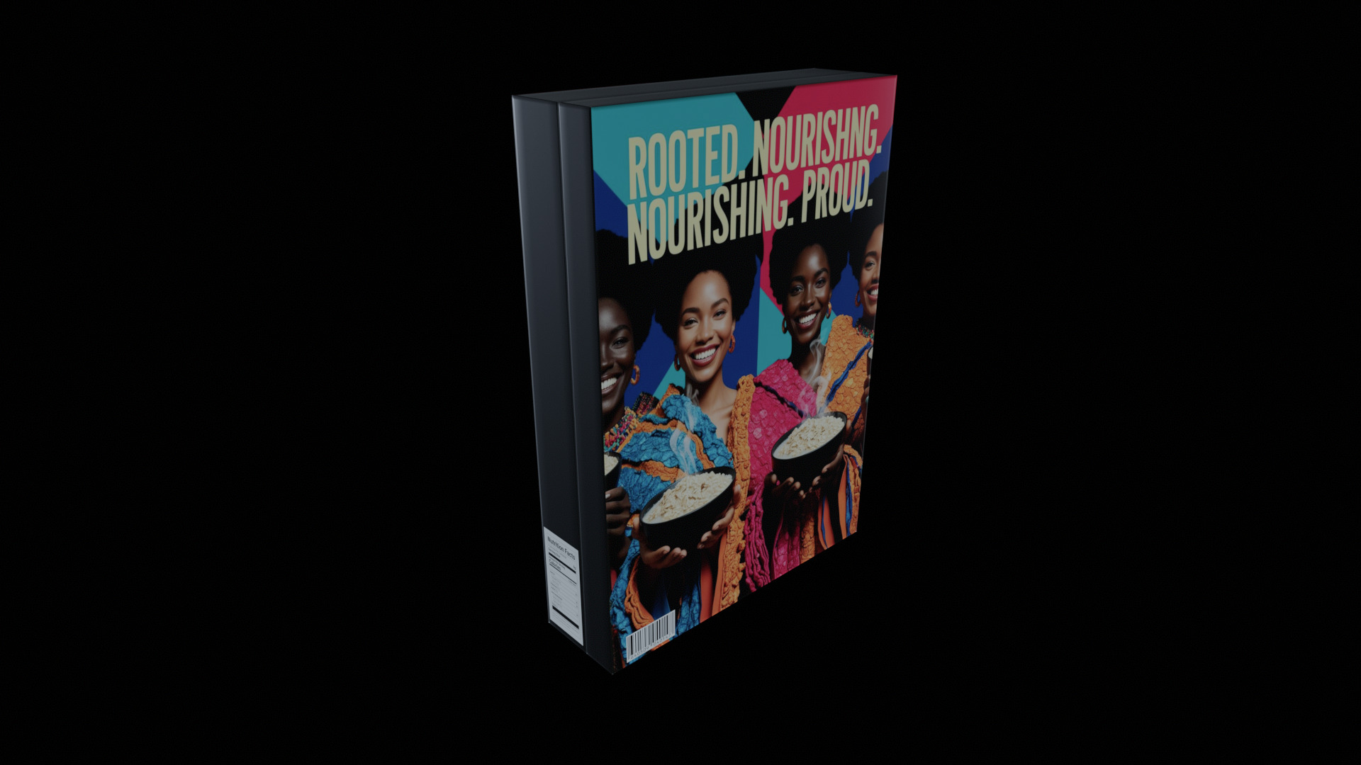 Dry breakfast and cereal-Instant Oatmeal-GAME READY PBR Low-poly 3D model_12