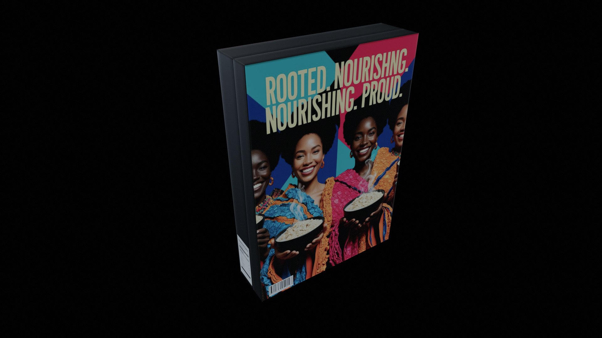 Dry breakfast and cereal-Instant Oatmeal-GAME READY PBR Low-poly 3D model_4