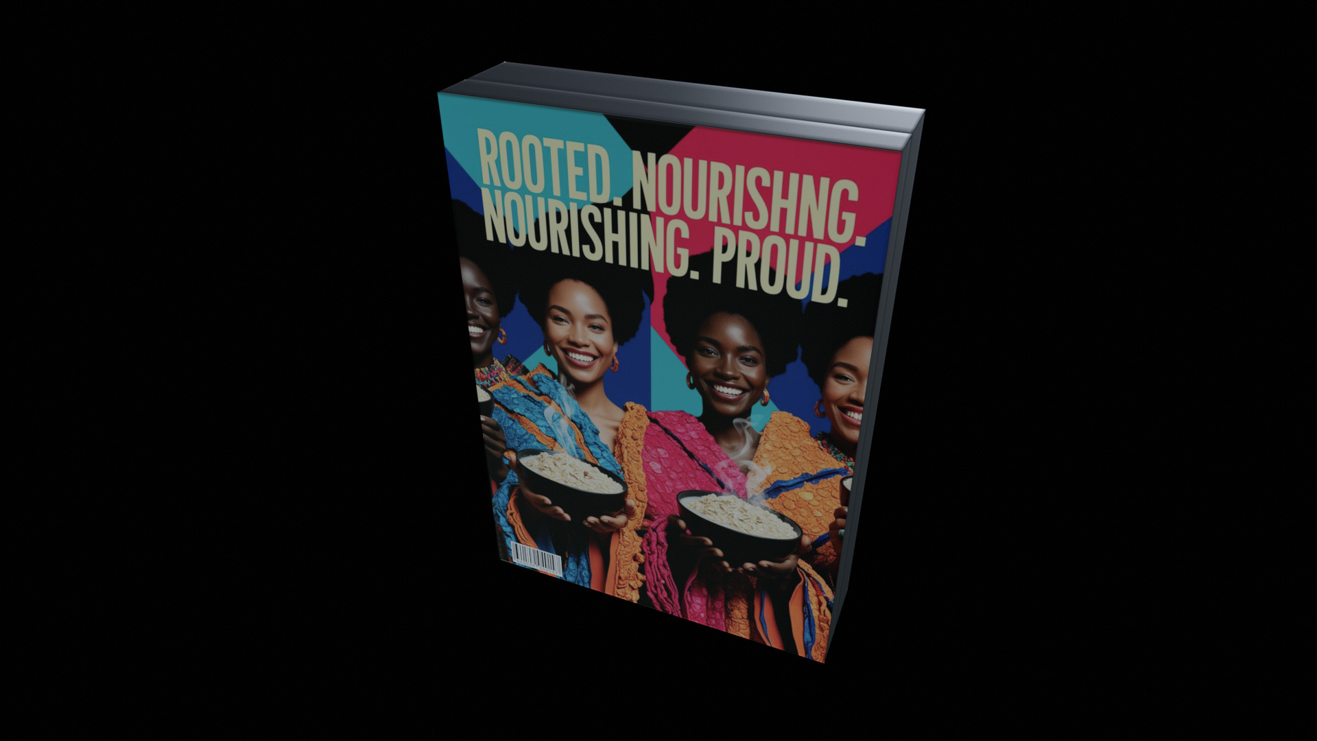 Dry breakfast and cereal-Instant Oatmeal-GAME READY PBR Low-poly 3D model_6