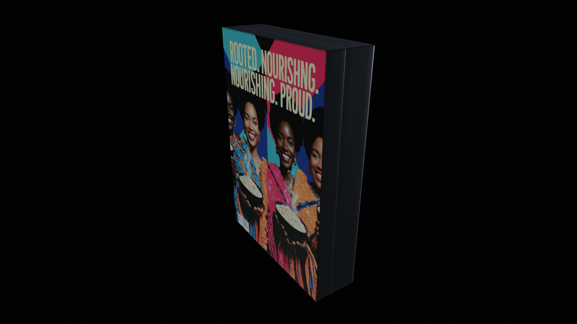 Dry breakfast and cereal-Instant Oatmeal-GAME READY PBR Low-poly 3D model_8